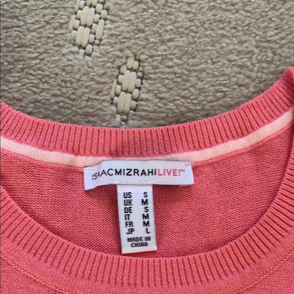 Pink Ruffle Hem Top - Picture 2 of 5